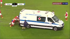 خراب شدن آمبولانس در دیدار پورتو - براگا