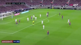خلاصه بازی بارسلونا 4 - اوئسکا 1