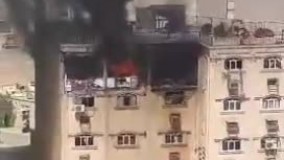 انفجار گاز شهری در یک مجتمع مسکونی اهواز