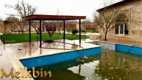 1000 متر باغ ویلای مشجر در با 130 متر ویلای بازسازی شده شهریار