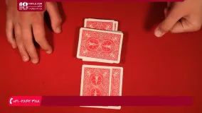 شعبده بازی با پاسور -  کارت شگفت انگیز کارت ملکه
