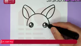 آموزش نقاشی به کودکان - نحوه نقاشی کردن خرگوش جذاب با هویج1