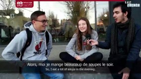زبان فرانسه - آموزش فرانسه قسمت 75 غذاهای مردم فرانسه
