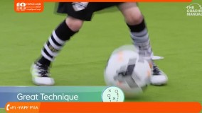 آموزش فوتبال به کودکان - کنترل توپ و پاس کاری