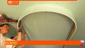 آموزش کناف سقف |  نصب و راه اندازی سقف دکوراتیو کناف آشپزخانه