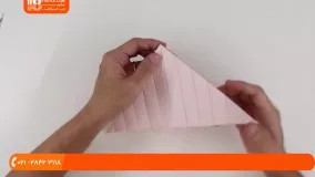 اوریگامی سه بعدی - آموزش درست کردن اوریگامی استورم تروپر