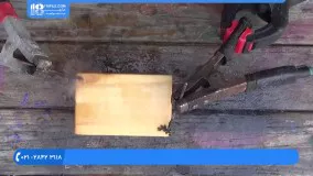 آموزش ویدئو تصویری لیختنبرگ - انجام طرح لیختنبرگ روی مکعب چوبی