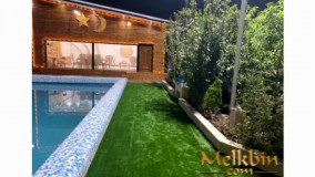 1500 متر باغ ویلای مشجر در ملارد