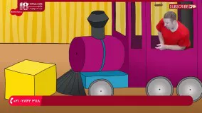 انیمیشن استیو و مگی - بازی با قطار و بلوک ها