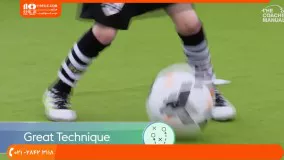 آموزش فوتبال به کودکان - کنترل توپ و پاس کاری