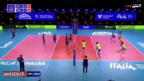 خلاصه والیبال ایران 1 - برزیل 3