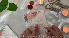 کارت عروسی کد 322 الماس کارت