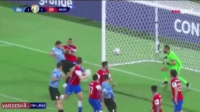 خلاصه بازی اروگوئه 1 - شیلی 1