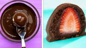 دستورالعمل های شکلات ، میوه و کیک - ایده های دسر