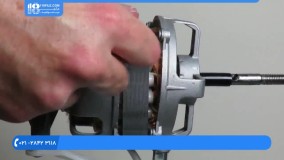 آموزش تعمیر پنکه رومیزی - باز و بست کردن کامل موتور پنکه