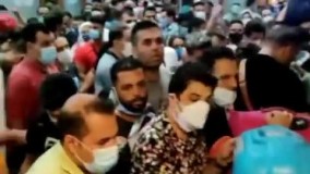 ویدئوی جدید از مسافران ایرانی در مرز ارمسنتان
