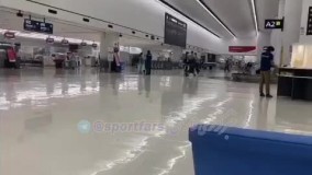 حرکات عجیب ملی‌پوشان والیبال در فرودگاه ژاپن