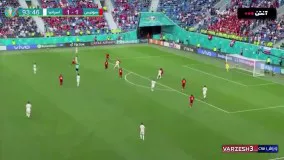 خلاصه بازی سوئیس ۱ (۱) - اسپانیا ۱ (۳)