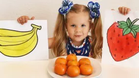 برنامه کودک دیانا و روما | دیانا و روما کودکانه | نقاشی میوه ها | دیانا شو