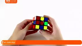 آموزش مکعب روبیک|حل مکعب روبیک|حل مکعب جادویی روبیک( تشکیل صلیب )