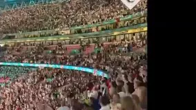 شادی هواداران انگلیس پس از رسیدن به فینال یورو