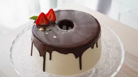 آموزش درست کردن کیک _ طرز تهیه کیک شیفون شکلاتی