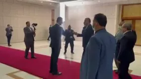 استقبال بشار اسد از وزیر خارجه ایران