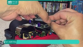 تعمیر دستگاه بازی-آموزش تعمیر کنسول بازی-تعمیر لنز خش دار  nintendo