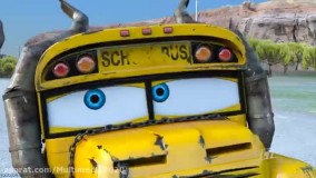 کارتون ماشین های مک کویین _ با داستان حرکات نمایشی اتوبوس