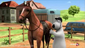 کارتون تماشایی برنارد برای کودکان _ با داستان اسب سواری
