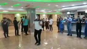 کنسرت و رقص و آواز در یک بیمارستان اصفهان