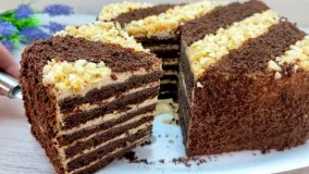 طرز تهیه کیک شکلاتی خیس خانگی :: آموزش کیک شکلاتی