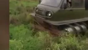 خودروی عجیب روسی که نیازی به جاده ندارد !