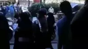 صدای مرگ بر طالبان در خیابان میرداماد تهران