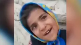 ویدئویی دردناک و غم‌ انگیز کودک زاهدانی برای خوردن میوه