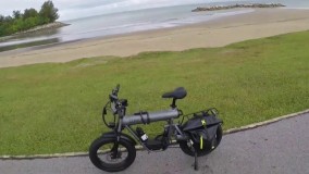 ساحل گردی با دوچرخه برقی آفرود coswheel