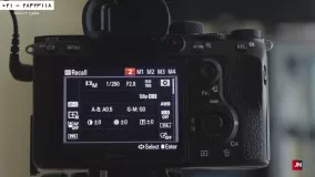 تنظیم کردن اولیه دوربین Sony