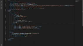 ساخت منوی متحرک با HTML/CSS با  سورس کد رایگان