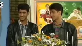 تصویر عجیب برادران مجیدی در یک مسابقه تلویزیونی