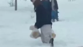 برف بازی هم جرم شد ؛ دو زوج دستیگیر شدند
