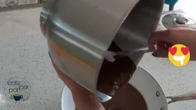 طرز تهیه دسر شکلاتی آسان