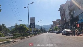 جاده زیبای لیلا کوه لنگرود گیلان ایران
