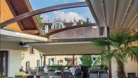 جدید ترین سقف متحرک وکنترلی باغ تالار