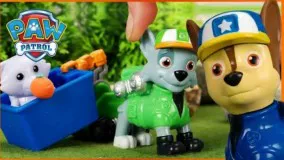 اسباب بازی کودکانه سگ های نگهبان نجات کامیون حیوانات
