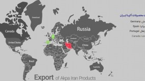 دریافت تندیس صادرکننده نمونه استانی توسط شرکت آکپا ایران