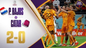 هلند ۲-۰ قطر خلاصه بازی صعود و صدرنشینی لاله‌های نارنجی