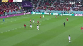 مراکش ۱-۰ پرتغال خلاصه بازی تاریخ‌ سازی شیرهای اطلس وداع تلخ رونالدو با جام