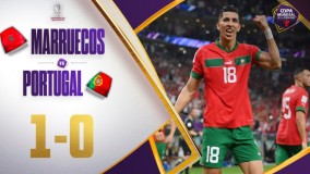 مراکش ۱-۰ پرتغال  تاریخ‌سازی شیرهای اطلس، وداع تلخ رونالدو با جام