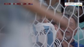 گل سوم آرژانتین به کرواسی ( دبل آلوارز )