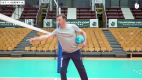 مقدماتی والیبال-آموزش پنجه والیبال- ( اسپک قدرتی و اسپک سرعتی  )